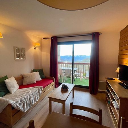 Charmant T3 Avec Vue Montagne Et Parking Privatif Font-Romeu-Odeillo-Via Luaran gambar